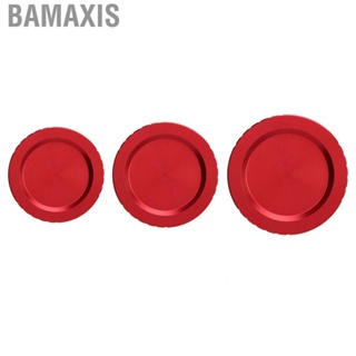 Bamaxis Lens Cap  Teleconverter Eyepiece Metal Threaded Dust Cover Accessories