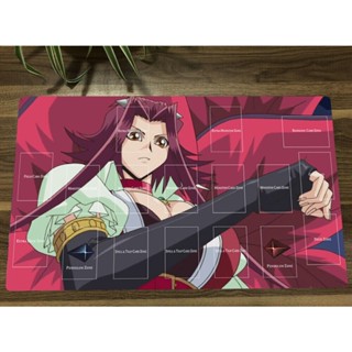 Yu-gi-oh! Playmat Akiza Izinski TCG CCG แผ่นรองเมาส์ พร้อมแผ่นรองเมาส์