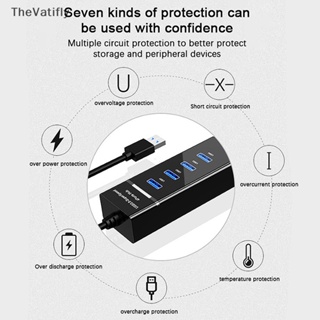 [TheVatifly] อะแดปเตอร์แยกสายเคเบิ้ล USB 3.0 พอร์ต ความเร็วสูง คุณภาพสูง สําหรับคอมพิวเตอร์