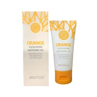 Orange Exfoliating Gel Peeling Gel Moisturizing Whitening Cleaner Acne Blackhead Cream Body Scrub Facial 50g