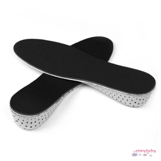 ผู้ชายผู้หญิงความสูงเพิ่มความสูง Insoles Memory Foam ใส่รองเท้า Cushion Lift 2-4 ซม. แผ่นคุณภาพดี Antislip [N/14]