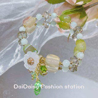 Daidaisy √♥ สร้อยข้อมือ แบบเรียบง่าย แฟชั่นฤดูใบไม้ผลิ สําหรับแฟนสาว