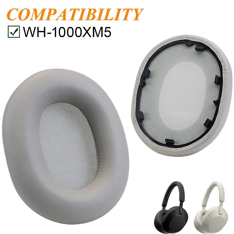 แผ่นรองหูฟัง ตัดเสียงรบกวน แบบเปลี่ยน สําหรับ Sony WH-1000XM5 (WH1000XM5) 1 คู่