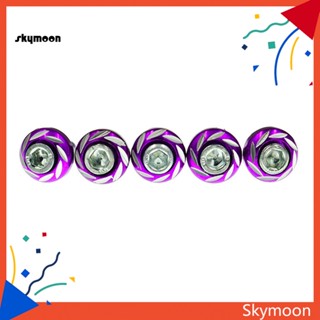 Skym* สกรูอลูมิเนียมอัลลอยด์ 6 มม. สําหรับรถจักรยานยนต์ 5 ชิ้น ต่อชุด