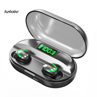 Turbobo T2 หูฟังอินเอียร์ไร้สาย บลูทูธ 5.0 ตัดเสียงรบกวน ความเที่ยงตรงสูง ขนาดเล็ก สําหรับเล่นกีฬา