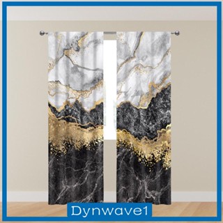 [Dynwave1] ผ้าม่านทึบแสง 2 ชิ้น สําหรับคาเฟ่ ห้องรับประทานอาหาร