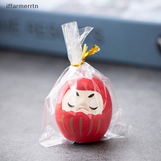 จี้ตุ๊กตาเซรามิค Daruma นําโชค สไตล์ญี่ปุ่น สําหรับตกแต่งบ้าน ของขวัญ