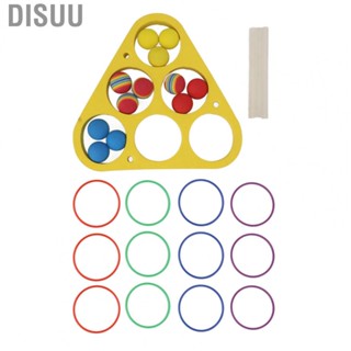 Disuu Pool Toys Ring Throw Game Portable Floating Foam Toy Complete with Scoring Markers for Kids Adults