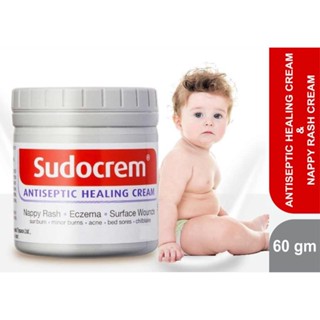 (Exp.10/2024) Sudocream 60g (ซูโด ครีม) ทาผื่นผ้าอ้อม ของแท้ 100%