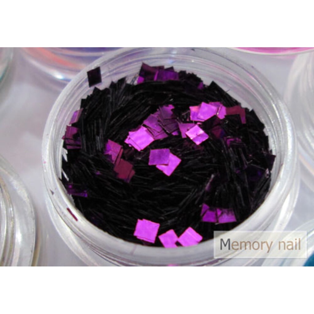 กากเพชร ทรงสีเหลี่ยม 12 สี - รูปที่ 7