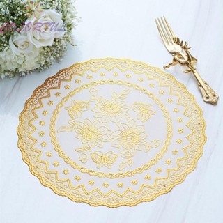 【COLORFUL】Teacup Placemat Coaster Placemats Heat-Resistant Placemats Kitchen Tools New