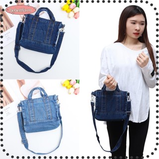 BEBETTFORM Fashion Japanese Style Denim Crossbody Bag For Women Chic Casual All-match Handbag