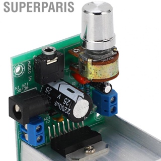 Superparis 2 Channel Power Amplifier Board  High Fidelity DC12V 15W and Output PCB for Audio