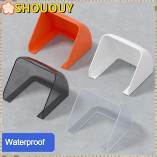 SHOUOUY ฝาครอบป้องกันสวิตช์ ซ็อกเก็ต ป้องกันฝน สําหรับปลั๊กไฟ