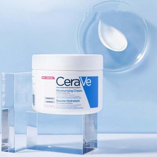 Cerave ครีมให้ความชุ่มชื้น 340 กรัม พร้อมกรดฮาลูโรนิก