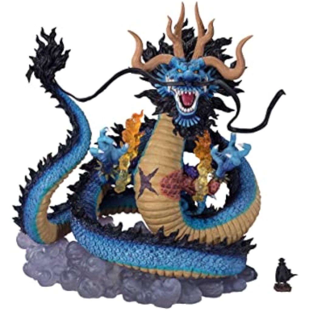 Figuarts Zero [Chou Gekisen] ฟิกเกอร์ Pvc เพ้นท์สําเร็จรูป One Piece Kaido Of The Beasts -Twin Drago