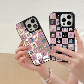 【Decennial】casetify เคสโทรศัพท์มือถือกระจก กันกระแทก ลายดาว สําหรับ iPhone 14 Pro max 13 12 Pro max 13 Pro max 14 14Pro 13 12 12Pro 12 Pro max 13Pro 11