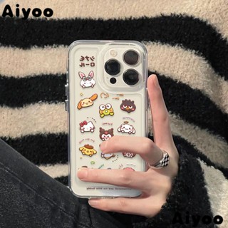 เคสโทรศัพท์มือถือนิ่ม ลาย VVUV เรียบง่าย สําหรับ Iphone Apple 8 14promax 7 xr Sanrio 13 Avatar 1211