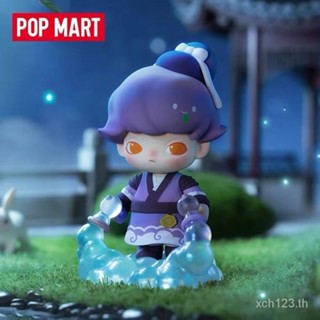 [พร้อมส่ง] ฟิกเกอร์ POPMART DIMOO Time Roaming Series 4QUG แฮนด์เมด สําหรับตกแต่ง