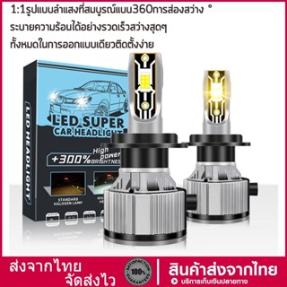 2ชิ้น S9ใหม่12000Lm CANBUS H7 LED H11 H8ไฟตัดหมอก Led 9005 HB3 9006 HB4สีเหลืองไฟหน้ารถหลอดไฟสีขาวสำหรับBMW Toyota Skoda