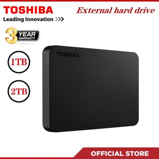 ฮาร์ดไดรฟ์ภายนอก  Toshiba  1TB/2TB/4TB  SSD 2.5"(สีดำ)  ฮาดดิสพกพา  USB3.0 External Hard Drive