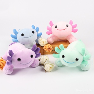 พร้อมส่ง ขายดี ตุ๊กตาการ์ตูน Salamander Axolotl น่ารัก หลากสี ของเล่นสําหรับเด็ก [ส่งภายใน 24 ชั่วโมง] 6Y2T