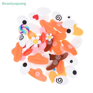 [Beautyupyang] หัวเข็มขัด ลายการ์ตูนดอกไม้ สร้างสรรค์ อุปกรณ์เสริม สําหรับตกแต่งรองเท้า DIY 1 ชุด