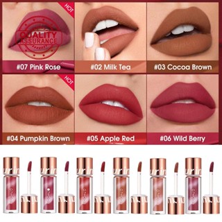 O.two.o ลิปกลอส เนื้อแมตต์ กํามะหยี่ กันน้ํา 24 ทินท์ V2W7