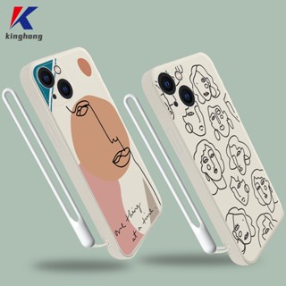 เคสโทรศัพท์มือถือ แบบนิ่ม ลายหน้ายิ้ม มีสายคล้อง สําหรับ Redmi Note 9 8 10 10S 9 PRO MAX 9S POCO C3 C31 X3 NFC X3 PRO M3 9 9C NFC 9A 9i 9T 9AT 9 PRO Power 9ACTIV 10X POCO M2 PRO