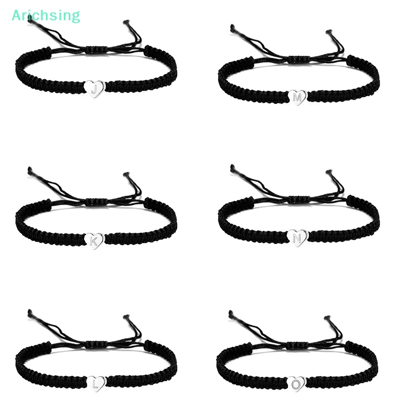 <Arichsing> สร้อยข้อมือเชือกถัก จี้ตัวอักษร A-Z 26 ตัว ปรับได้ เครื่องประดับ สําหรับผู้หญิง ผู้ชาย คู่รัก มิตรภาพ ของขวัญลดราคา” /></a></p>
<p><a href=