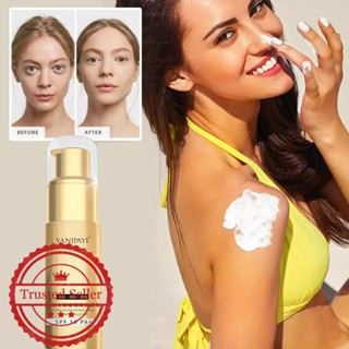 Spf50 ครีมกันแดด กันน้ํา กันเหงื่อ ขนาดเล็ก A4S5