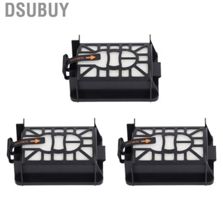 Dsubuy Cleaner Replacement Filters  Capturing Fine Particles Vacuum Filter 3 PCS Black Easy To Replace for