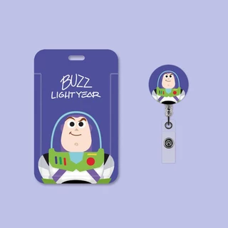 【ใหม่】เคสแข็ง พร้อมสายคล้อง สําหรับเก็บบัตรพนักงาน บัตรอาหารนักเรียน
