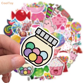 Cooltoy สติกเกอร์ ลายกราฟฟิตี้ สีแคนดี้ สําหรับตกแต่งสเก็ตบอร์ด โทรศัพท์ คริสต์มาส 50 ชิ้น