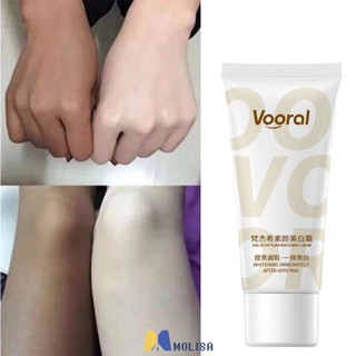 Vooral 100g Whitening Lazy Cream ครีมบำรุงผิวหน้าไวท์เทนนิ่งครีมบำรุงผิวหน้าเฟิร์มมิ่งมอยซ์เจอไรเซอร์ยกกระชับครีมคอนซีลเลอร์ผิวสวย MOLISA