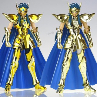 พร้อมส่ง หุ่นฟิกเกอร์ CS อัลลอย Saint Cloth Warrior Myth Gold EX Aquarius Camus Pu Color 24K Free Glacier Face Sculpture