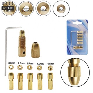 ⭐24H SHIPING ⭐Mini Drill 2.35/3.17/4.05/5.05mm Copper Material Drill Collet Gold Color