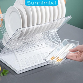 [Sunnimix1] ชั้นวางจาน แบบพับได้ อเนกประสงค์ สําหรับร้านอาหาร ห้องครัว