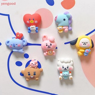 (YGD) 10 ชิ้น การ์ตูนน่ารัก Kawaii DIY ครีมโทรศัพท์มือถือ เปลือกเรซิ่น อุปกรณ์