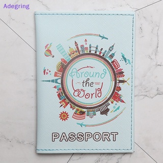 [Adegring] ใหม่ เคสหนัง พิมพ์ลายน่ารัก 3D สําหรับใส่หนังสือเดินทาง บัตรประชาชน