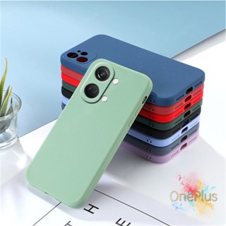 เคสโทรศัพท์มือถือ ยางซิลิโคนนิ่ม TPU ทรงสี่เหลี่ยม สําหรับ OnePlus Nord 3 5G 2023 Nord3 OnePlusNord3