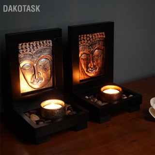 DAKOTASK เชิงเทียนหินเซนสวยงามสวยงามสำหรับโรงแรมร้านเสริมสวยตกแต่ง