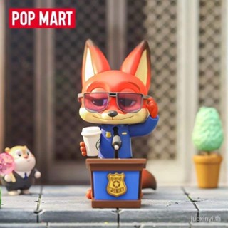 ฟิกเกอร์ Disney Crazy Animal City Series Mystery Box POPMART POPMART PUOC ของเล่นสําหรับเด็ก