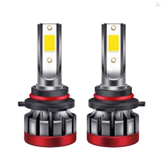 หลอดไฟตัดหมอก LED 9006 HB4 3000K 3000 Lumens 30W พลังงานสูง สีเหลือง สําหรับรถยนต์ รถบรรทุก 2 ชิ้น