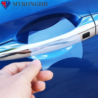 Myronghd สติกเกอร์ฟิล์มใส สําหรับติดตกแต่งประตูรถยนต์ 20 ชิ้น