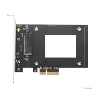 Zzz อะแดปเตอร์การ์ดแปลง U 2 เป็น PCIE X4 Gen 4 0 7000Mbps PCI-E เป็น U 2 SSD