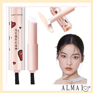 Alma แท่งไพรเมอร์ ซ่อนรูขุมขน กันน้ํา สําหรับใบหน้า และไพรเมอร์