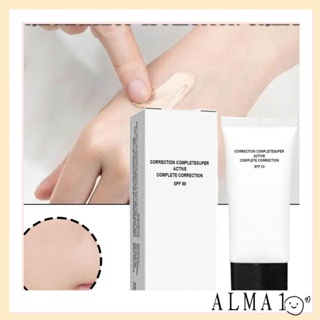 Alma Pre-Makeup Isolator ครีม คุณภาพสูง Spf 50 Isolation Ivory White Skin Tone