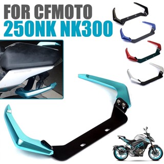 Ecojen บาร์จับผู้โดยสาร ด้านหลัง ที่วางแขน สีเงิน สําหรับรถจักรยานยนต์ CFMOTO 250NK NK250 NK300 250 NK 300