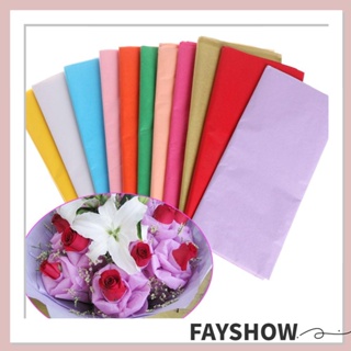 Fay 10 ชิ้น / ถุง กระดาษทิชชู่ ของขวัญ DIY หัตถกรรม สมุด